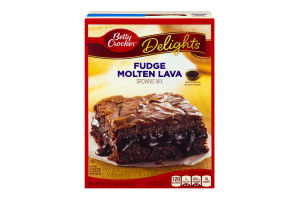 Betty Crocker Delights Fudge Molten Lava Brownie Mix