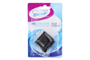 Таблетка д/бачка унітазу ВС Колор Синій океан 45г Колорадо