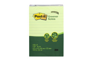 Post-it Greener Notes - 5 PK