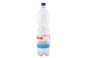 Вода питна сильногазована Джерельна Marka Promo п/пл 1.5л