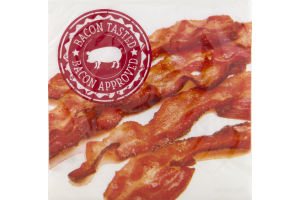 Smart Living Collection Bacon! Lunch Napkins - 16 CT