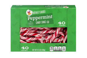 Ahold Peppermint Candy Canes - 40 CT