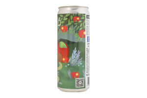 Сидр 0.33л 4.6% полусладкий газированный легкий купажный Forest walk Yablo ж/б