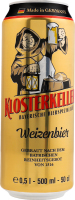 Пиво 0.5л 5.4% Weizenbier Klosterkeller ж/б