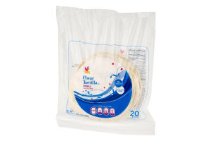 Ahold Flour Tortilla Fajita Size Small - 20 CT