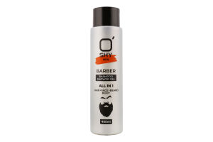 Шампунь-гель для душу All in 1 Barber O'shy Men 400мл