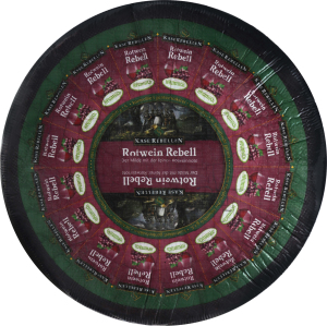 Сир 48% в скоринці з червоного вина Rotwein Rebell Kase Rebellen кг