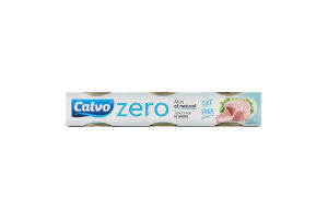 Тунец в собственном соку Zero Calvo к/у 3х65г