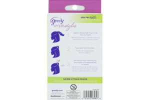 Goody SimpleStyles Spin Pin Mini Dark Hair - 3 CT