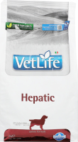 Корм д/собак Vet Life Hepatic при хронічній печінковій недостатності сухий 2кг Farmina