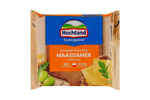 Сыр плавленый 40% ломтики с Маасдамом Hochland м/у 130г