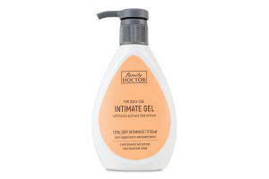 Гель для інтимної гігієни для щоденного використання з молочною кислотою і екстрактом алое Family doctor 300мл