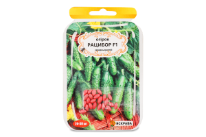 Насіння Огірок Рацибор F1 дражоване 3г Яскрава
