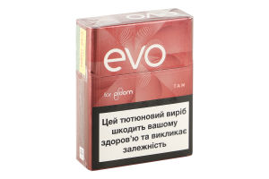 Вироби тютюновмісні для електричного нагрівання з фільтром EVO Tan 20шт