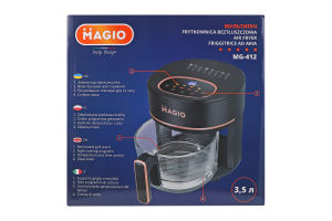 Мультипіч 3,5л скляна чаша 8програм сенсорний дисплей 1350Вт Magio