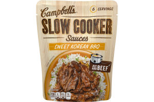 Campbell's Slow Cooker Sauces Sweet Korean BBQ