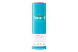 Виски 0.7л 40% 10 лет Single Malt Bushmills тубус