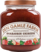 Джем Den Gamle Fabrik з ревеню та полуниці