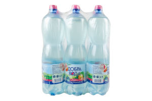 Напій безалкогольний сильногазований на смако-ароматичних добавках зі смаком грейпфруту Добра вода п/пл 1.5л