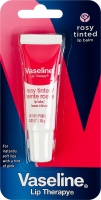 Бальзам для губ розовый Блеск и смягчение Vaseline 10г