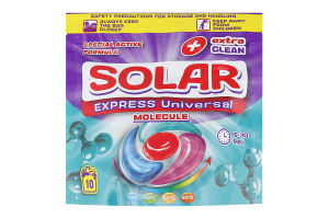 Капсули для прання Solar Universal Molecule