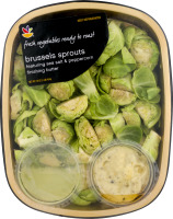 Ahold Fresh Vegetables Ready to Roast Brussel Sprouts + Peppercorn Finishing Butter