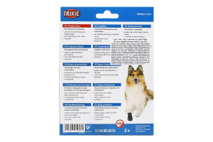 Чобітки д/собак Волкер чорні р.М 2шт Тріксі