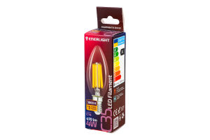 Лампа LED Enerlight Filament С35 4Вт Е14