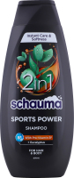 Шампунь для волос без силикона мужской Sports Schauma 400мл