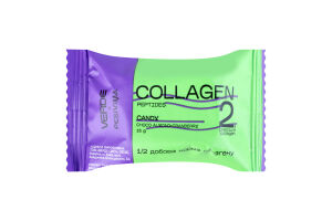 Цукерка з пептидами морського колагену мигдалем та білим шоколадом Collagen Verde м/у 15г