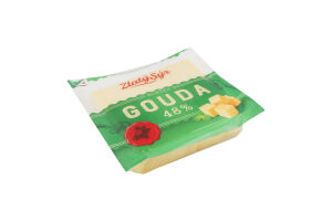 Сир Zlaty Syr Gouda напівтвердий 48%