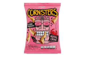Снеки кукурузные Королевский краб Cornsters Pikolo м/у 60г