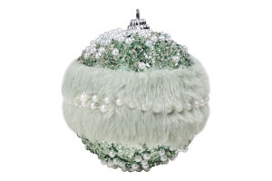 Прикраса ялинкова Перлина зими піноплас 8см 833972