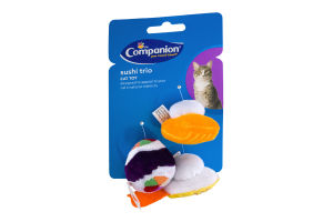 Companion Sushi Trio Cat Toy