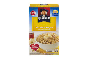 Quaker Instant Oatmeal Banana & Maple - 8 CT