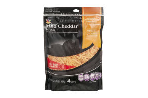 Ahold Traditionally Shredded Cheese Mild Cheddar