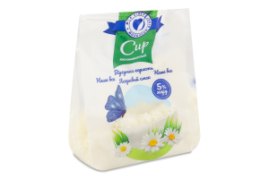 Сир кисломолочний 5% 350г Milk Visit
