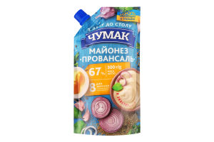 Майонез 67% Провансаль Чумак д/п 300г