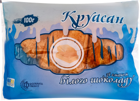 Круасан зі смаком білого шоколаду Формула смаку м/у 100г