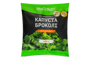 Капуста броколі швидкозаморожена Yarofruit м/у 400г