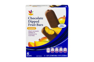 Ahold Chocolate Dipped Fruit Bars Mango - 6 CT