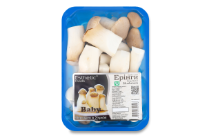 Грибы свежие Эринги Baby Esthetic foods лоток 400г