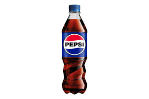Напій безалкогольний сильногазований на ароматизаторах "Пепсі-Кола", ТМ "Pepsi" 0.5 л (Румунія)