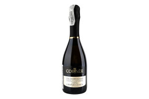 Вино игристое 0.375л 11% белое экстра сухое виноградное DOCG Valdobbiadene prosecco superiore Corner бут