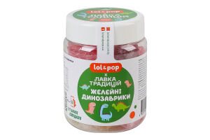 Динозаврики желейные Lol&Pop п/б 200г