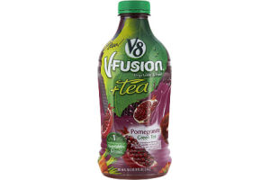 V8 V-Fusion + Tea Pomegranate Green Tea Vegetable & Fruit Juice