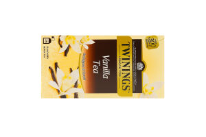 Чай чорний з ароматом ванілі Twinings к/у 25х2г