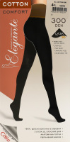 Колготки женские Elegante El Cotton 300den 4 nero