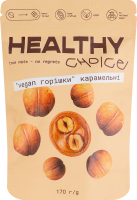Печиво карамельне з фундуком Горішки Vegan Healthy Choice д/п 170г