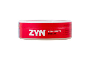Подушечки никотиносодержащие бестабачные Red fruits Medium ZYN 20х0.7г